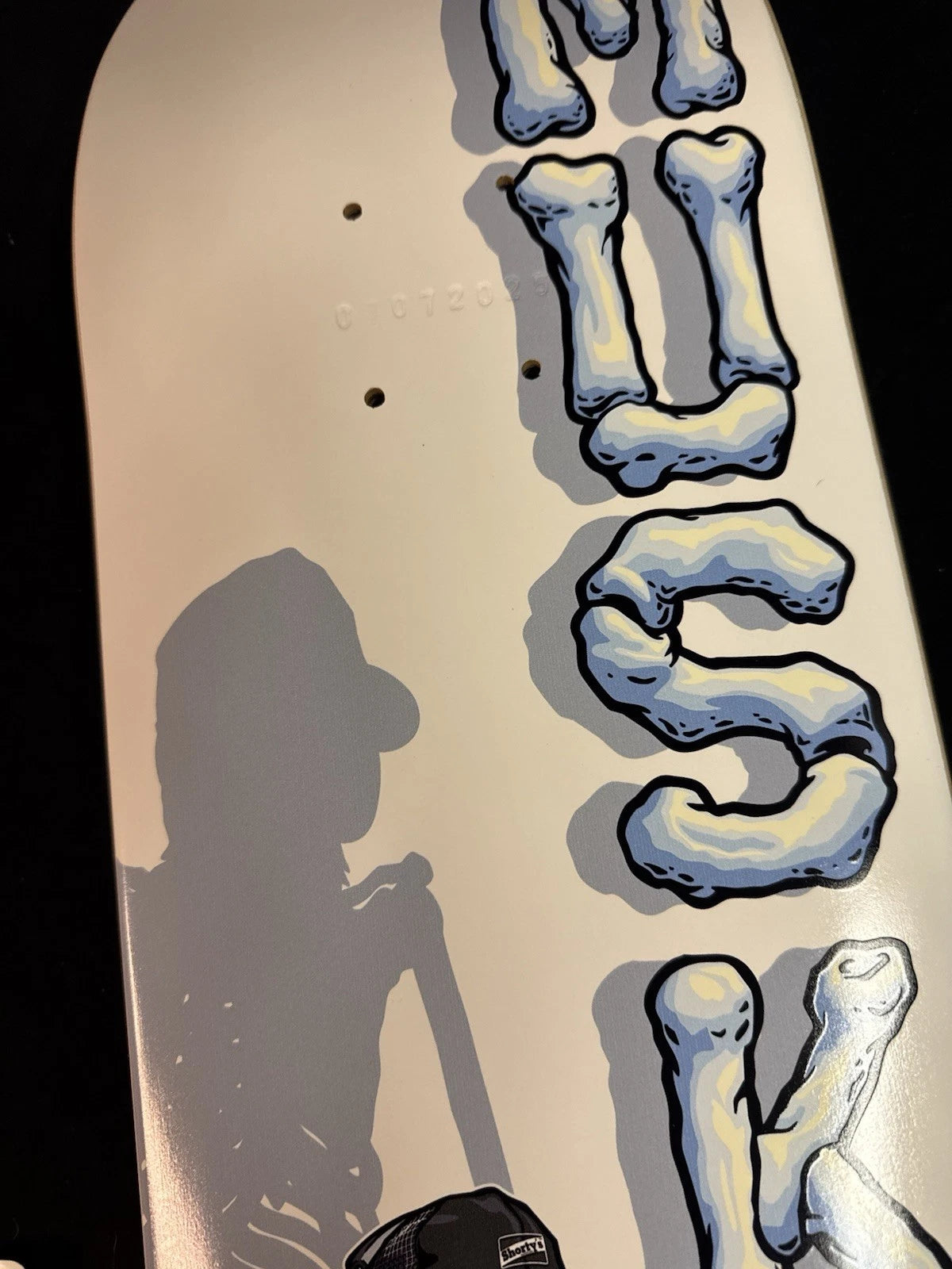 Signed Chad Muska Autographed Skeletor Silhouette Shortys Skateboard Deck