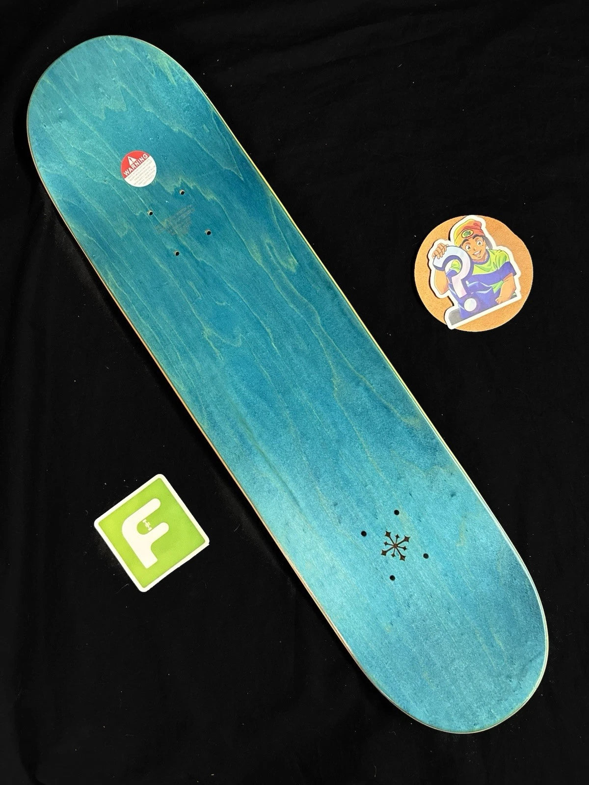 Signed Nyjah Huston Frankenstein Autographed Disorder Skateboard Deck