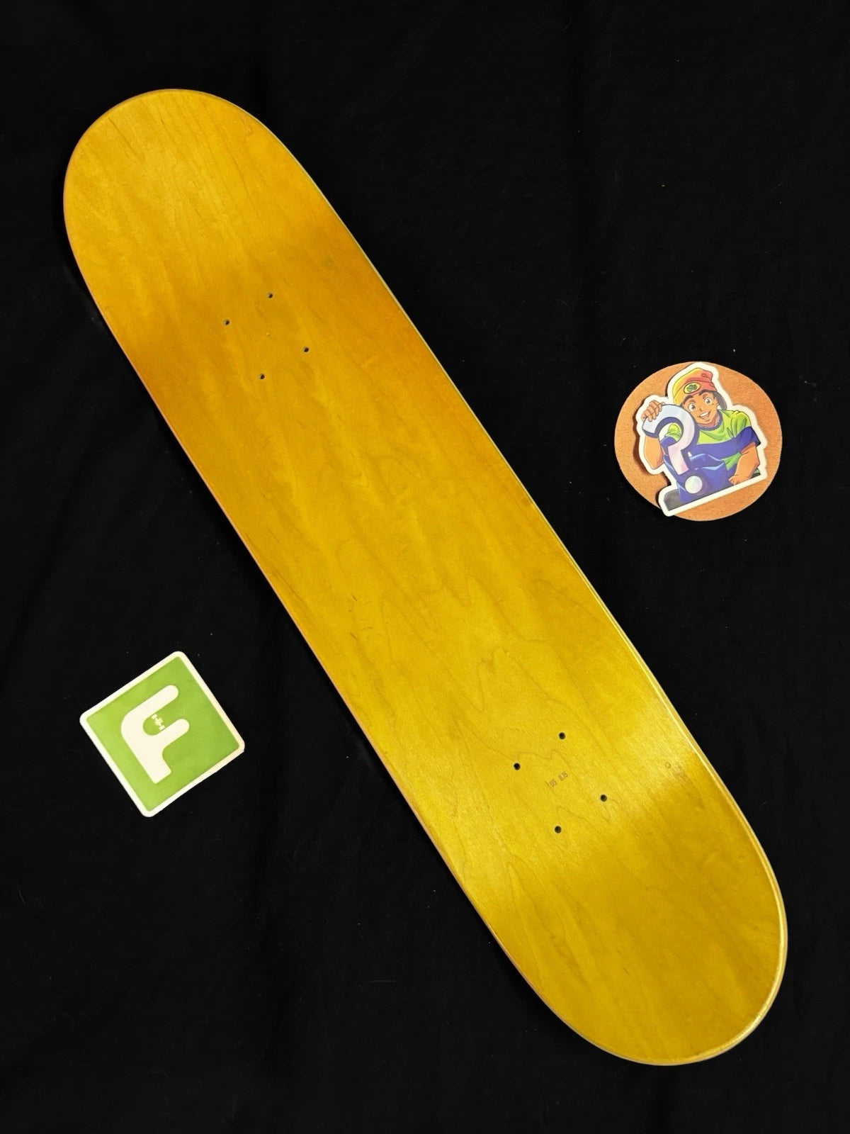 Signed Nyjah Huston Flame Autographed I & I VINTAGE 2009 Skateboard Deck