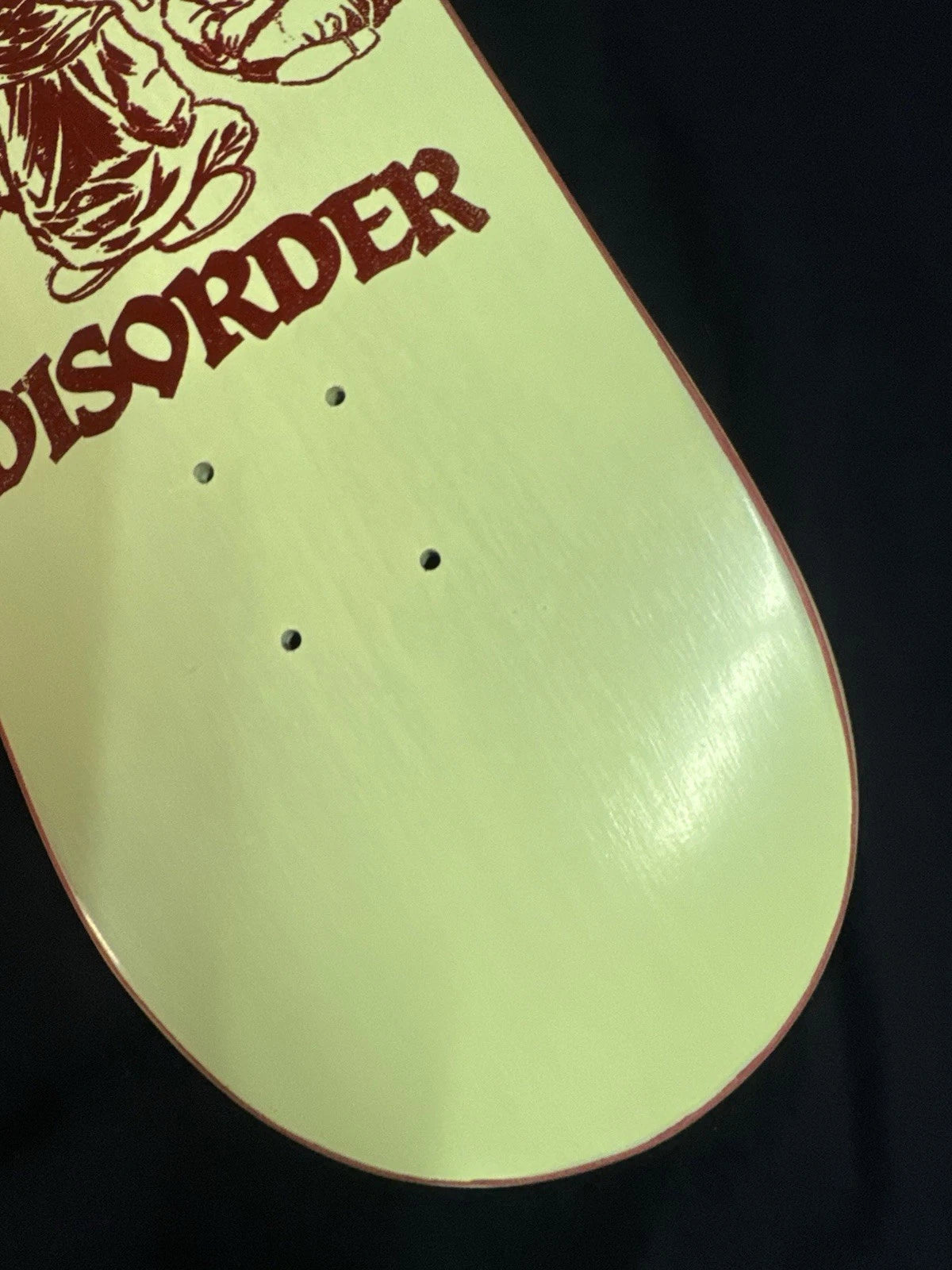 Signed Nyjah Huston Rituals Autographed Disorder Skateboard Deck