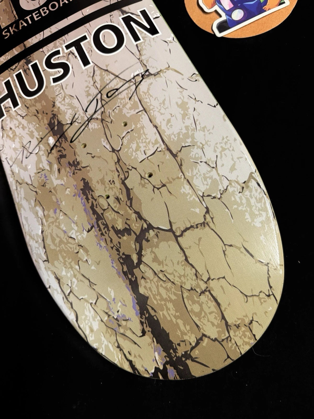Signed Nyjah Huston I & I VINTAGE Autographed 2009 Skateboard Deck