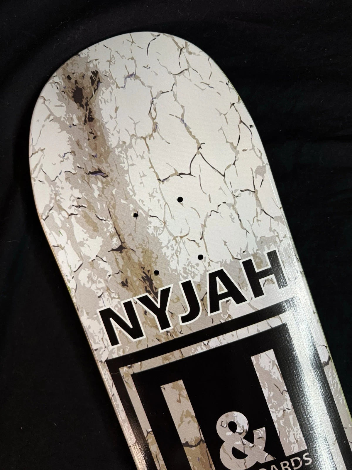 Signed Nyjah Huston I & I VINTAGE Autographed 2009 Skateboard Deck
