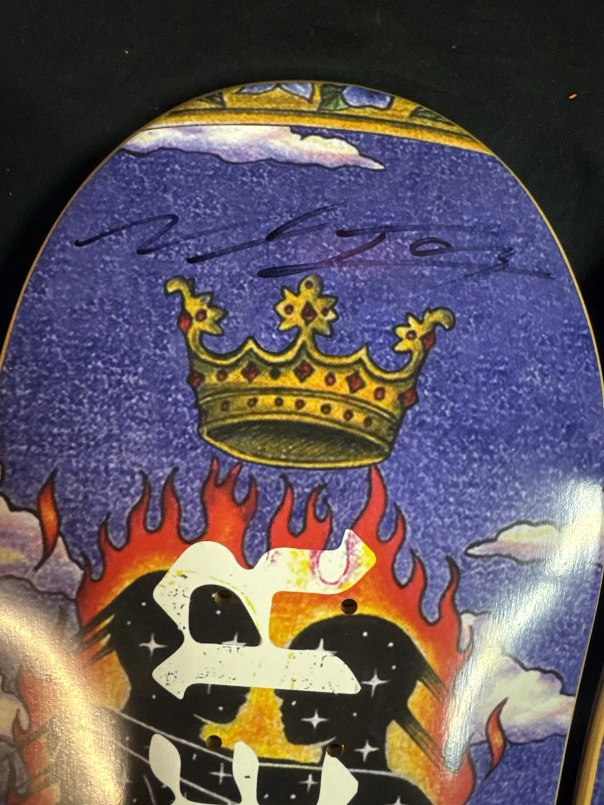 Signed Nyjah Huston Marcos Alvarado Disorder Autographed Skateboard Deck FULL SET