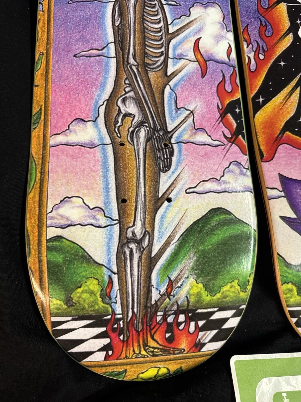 Signed Nyjah Huston Marcos Alvarado Disorder Autographed Skateboard Deck FULL SET