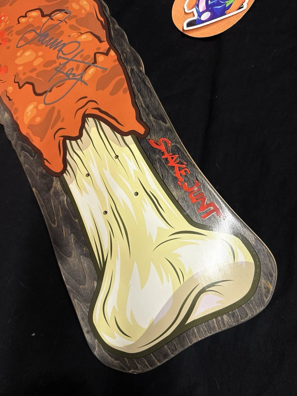 Signed Jamie Foy Fried Chicken Autographed Cruiser Shake Junt Skateboard Deck