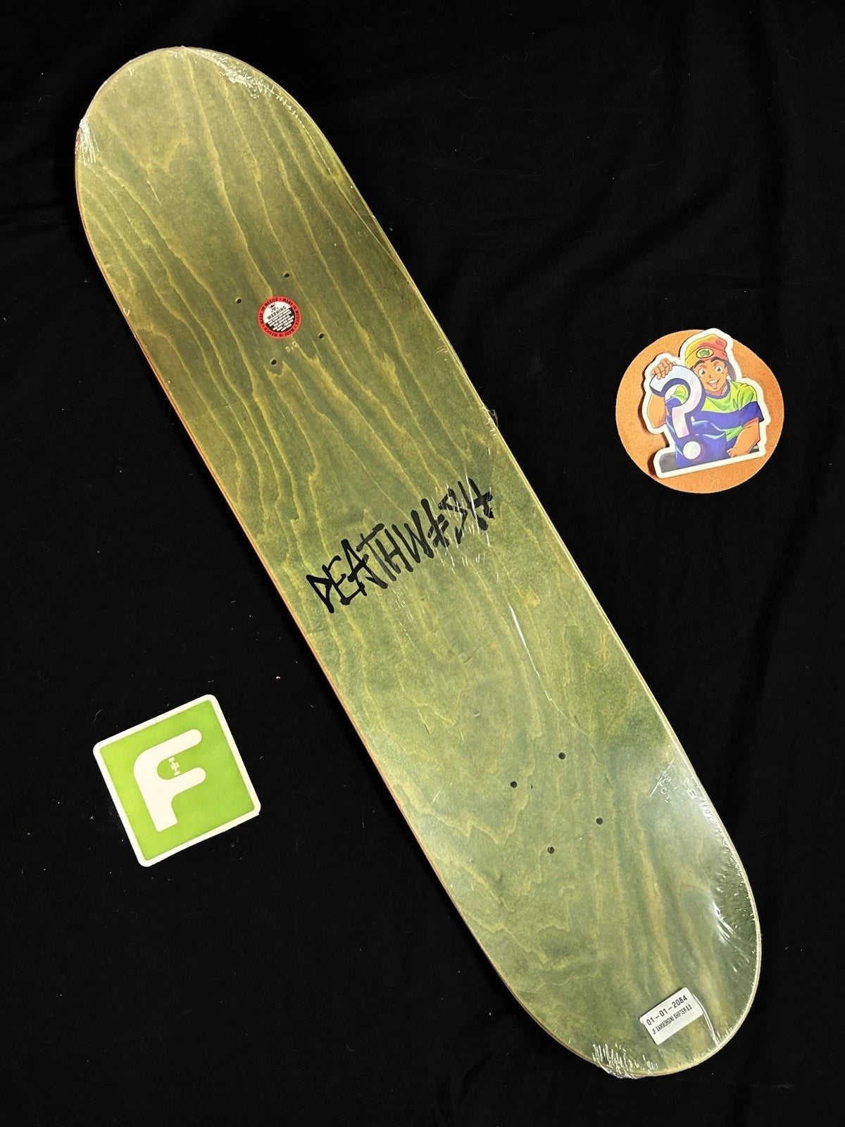 Signed Jamie Foy Samborgini Shifter Autographed Deathwish Skateboard Deck