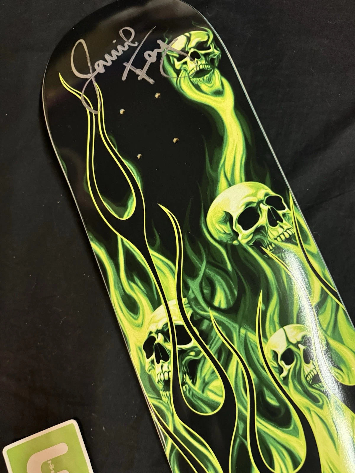 Signed Jamie Foy Ammonia Autographed Deathwish Skateboard Deck