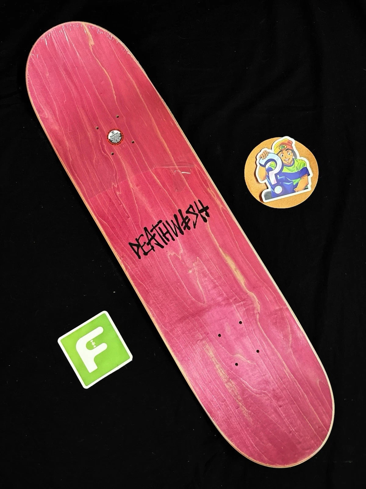 Signed Jamie Foy Samborgini Reaper Autographed Deathwish Skateboard Deck