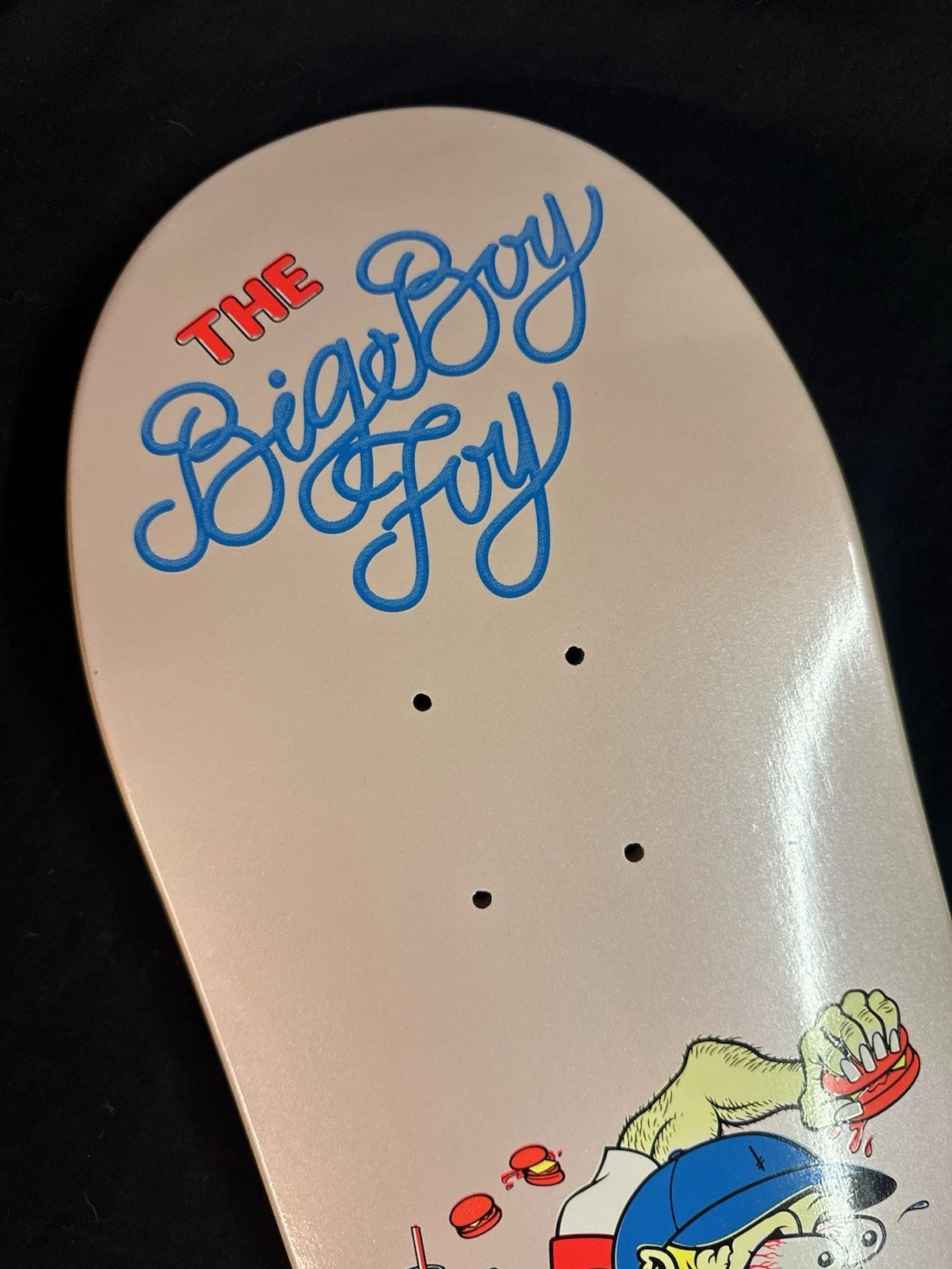 Signed Jamie Foy Big Boy Tesla Creeps Autographed Deathwish Skateboard Deck