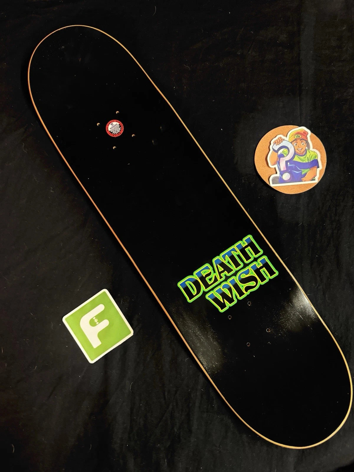 Signed Jamie Foy Highway Man Reaper Autographed Deathwish Skateboard Deck