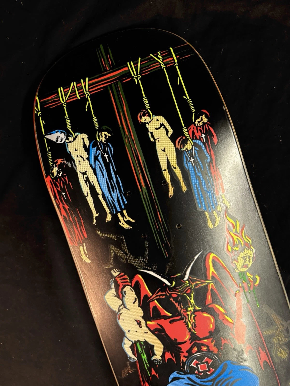 Signed Natas Kaupas Marc McKee 101 Cliche Autographed Skateboard Deck