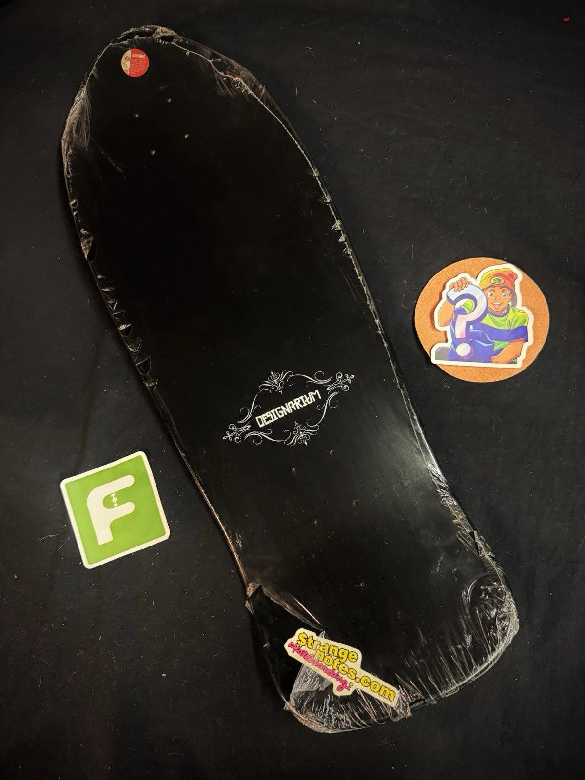 Signed Natas Kaupas Designarium Black Panther Autographed Skateboard Deck