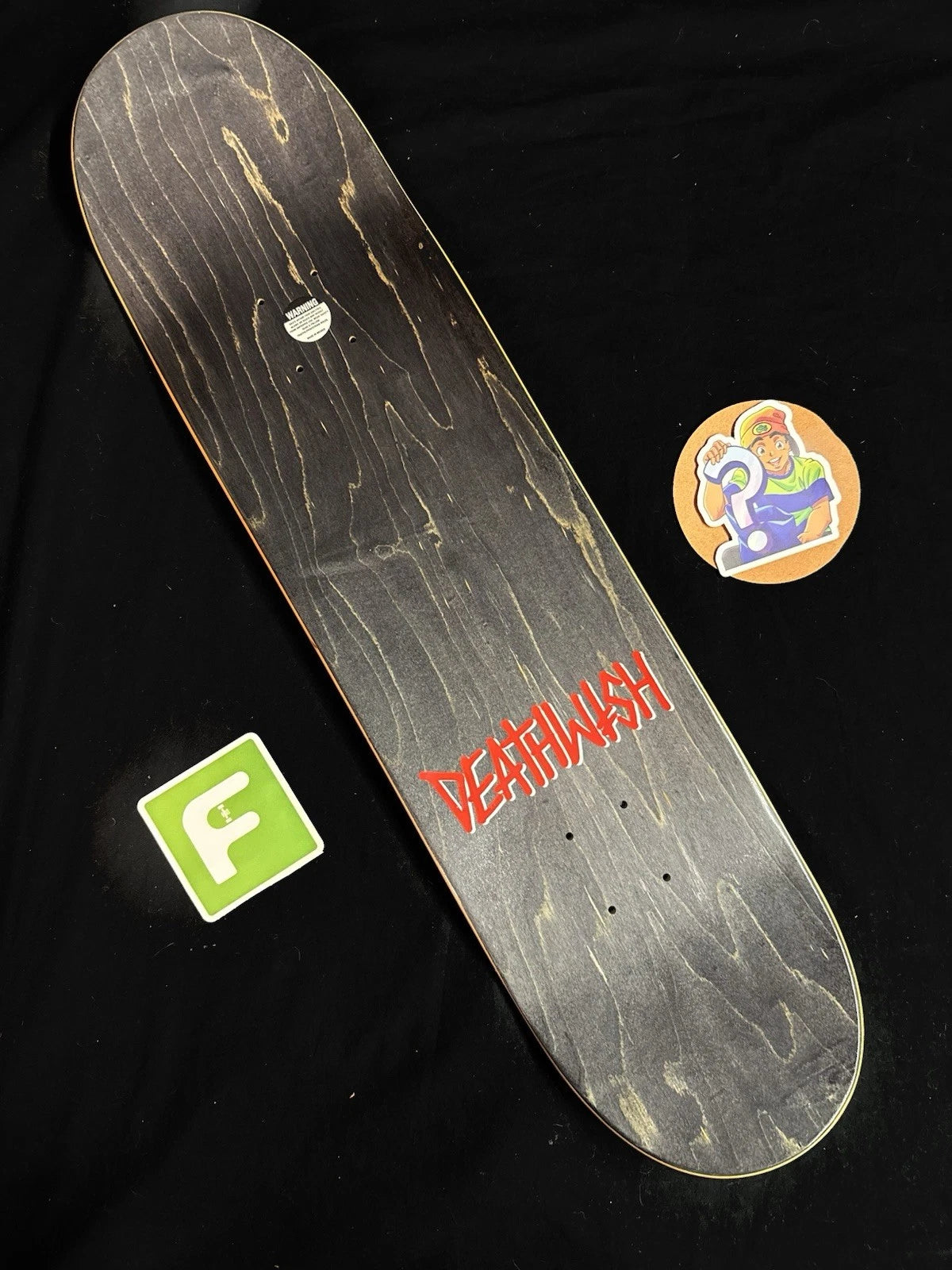 Signed Erik Ellington Spitfire Autographed Deathwish Skateboard Deck