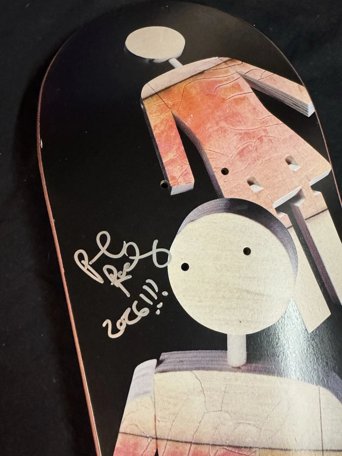 Signed Paul Rodriguez Girl OG Wooden Prod Autographed Skateboard Deck