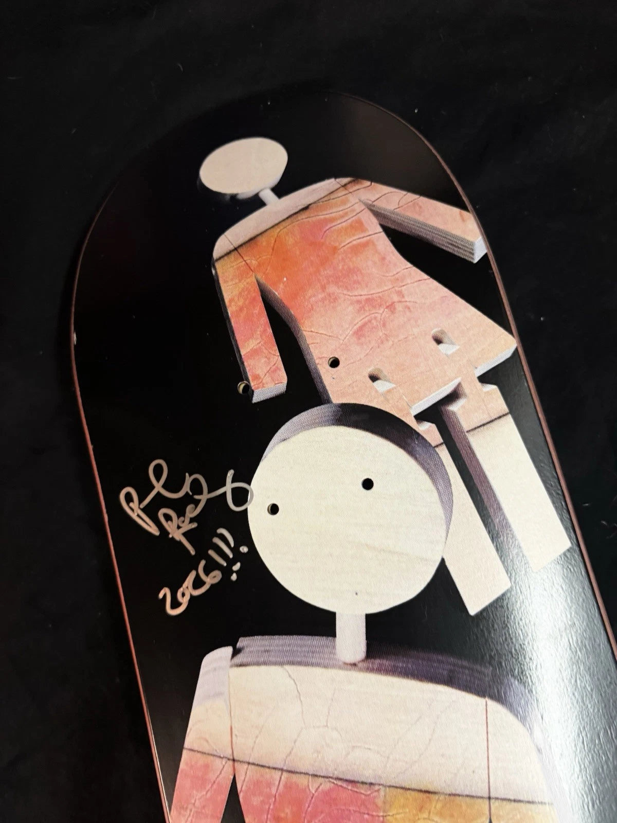 Signed Paul Rodriguez Girl OG Wooden Prod Autographed Skateboard Deck