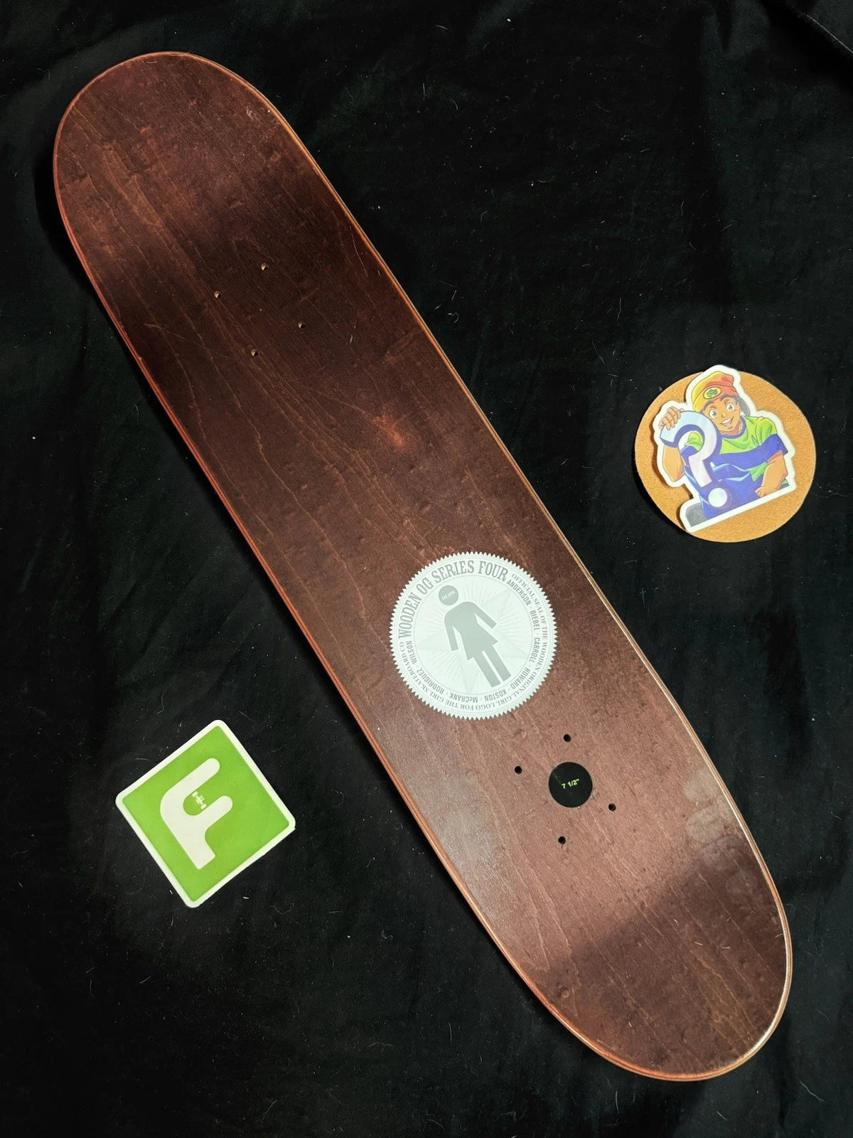 Signed Paul Rodriguez Girl OG Wooden Prod Autographed Skateboard Deck