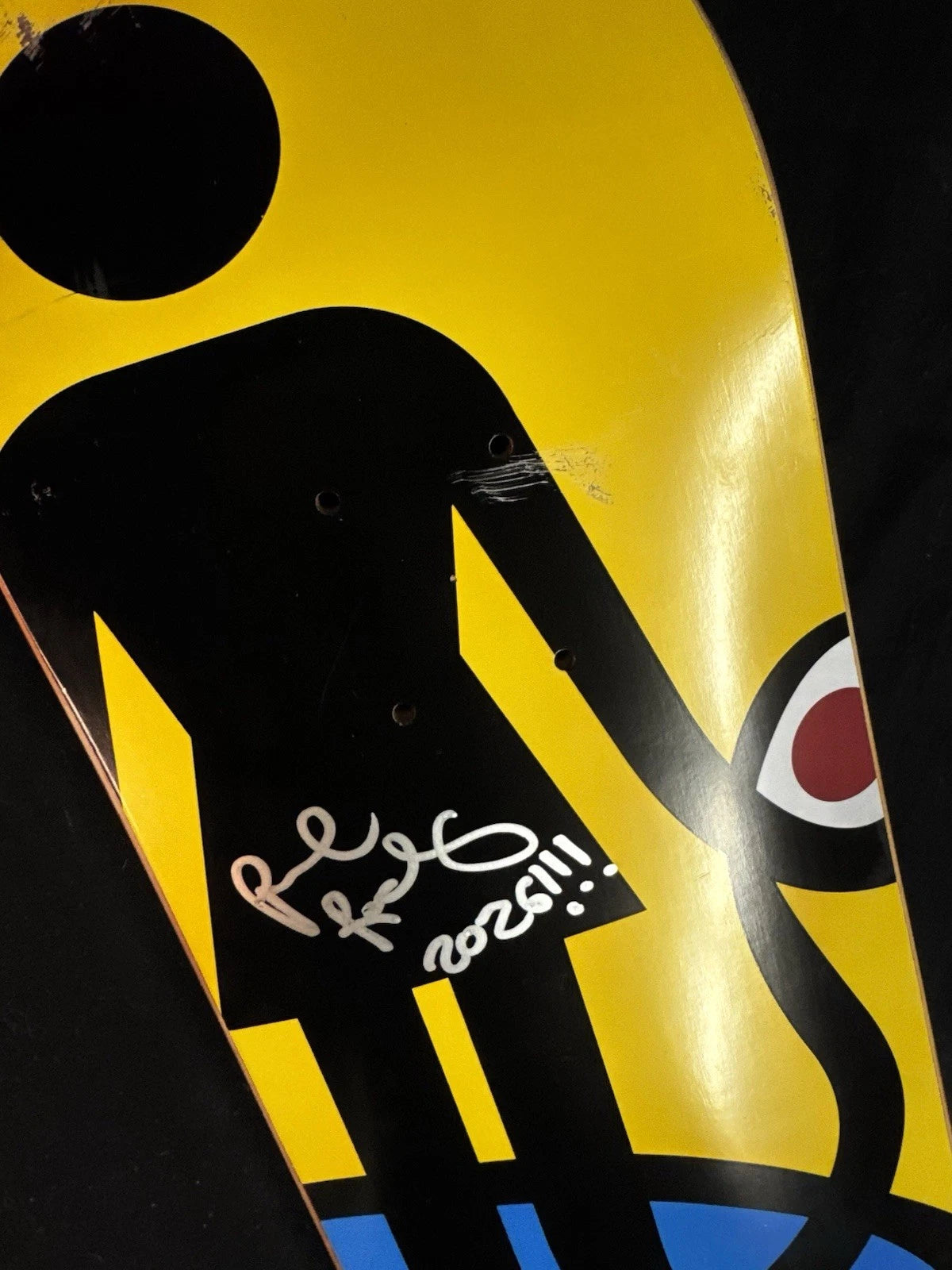 Signed Paul Rodriguez Girl OG 2003 Prod Autographed Skateboard Deck