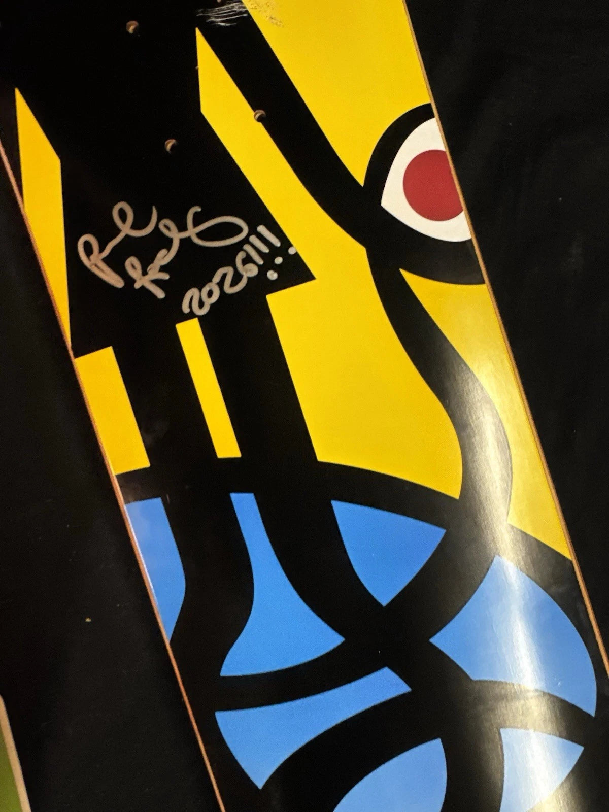 Signed Paul Rodriguez Girl OG 2003 Prod Autographed Skateboard Deck