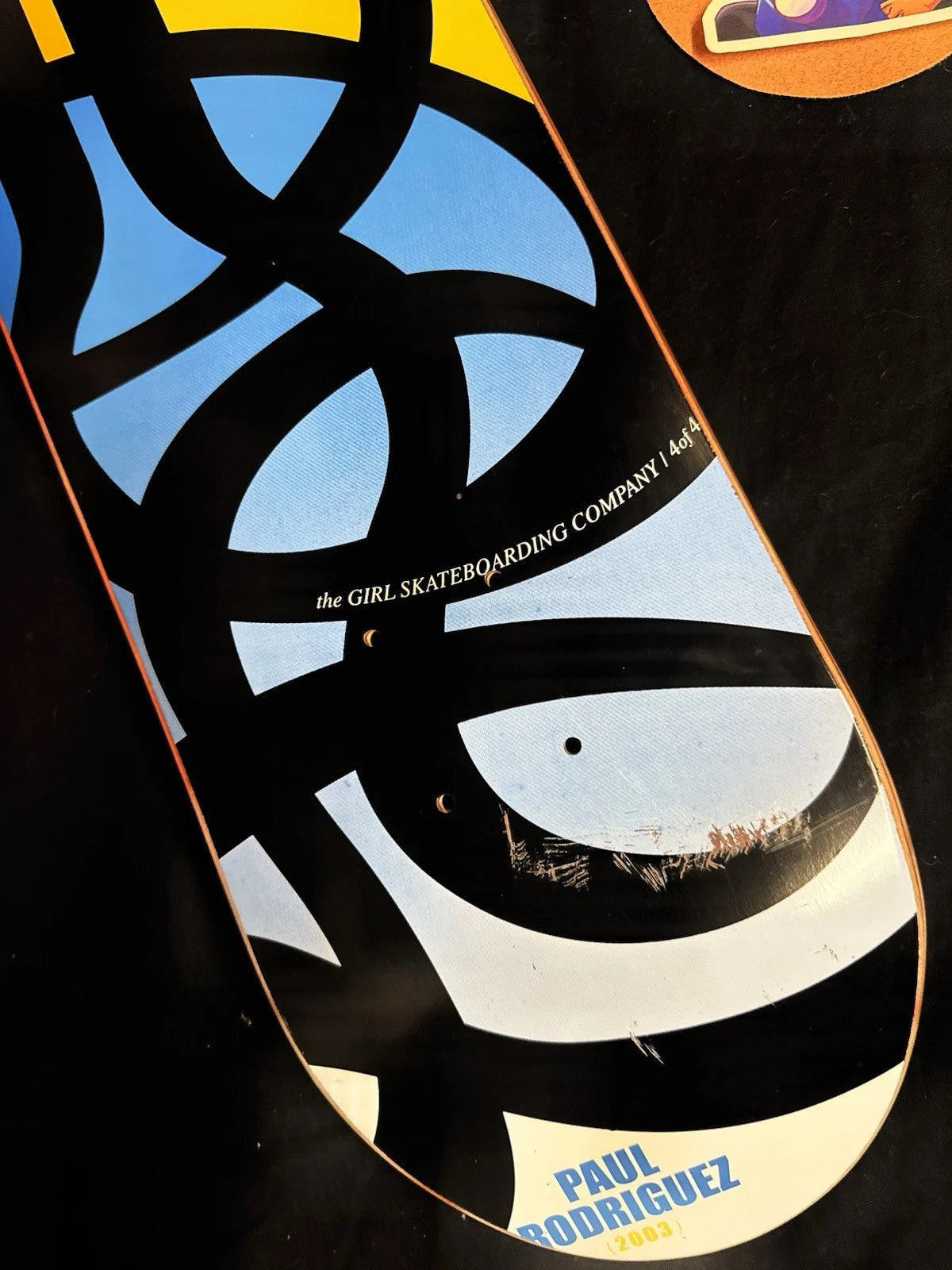 Signed Paul Rodriguez Girl OG 2003 Prod Autographed Skateboard Deck