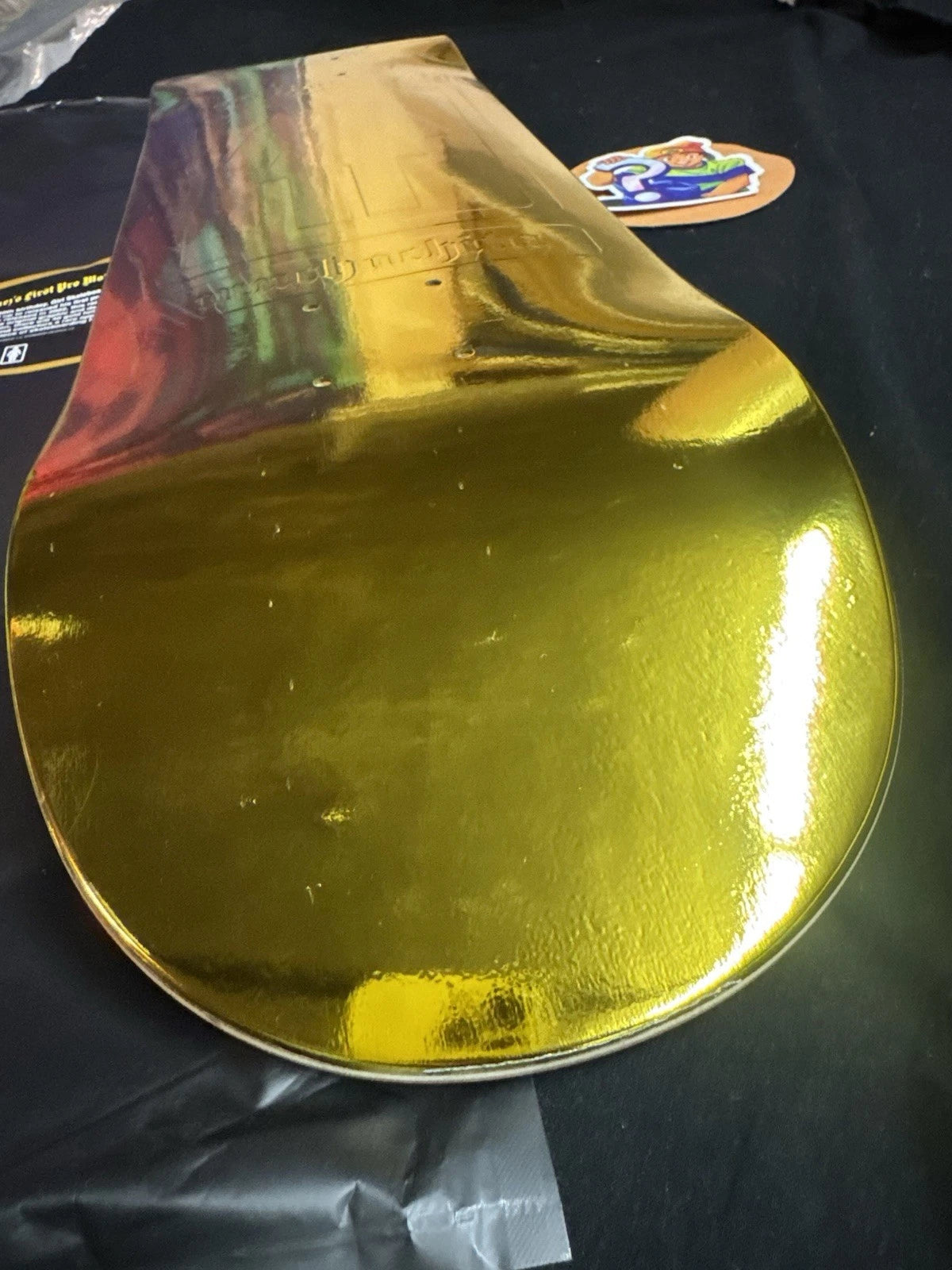 Signed Paul Rodriguez Gold Foil Girl Blind Bag Prod Autographed Skateboard Deck