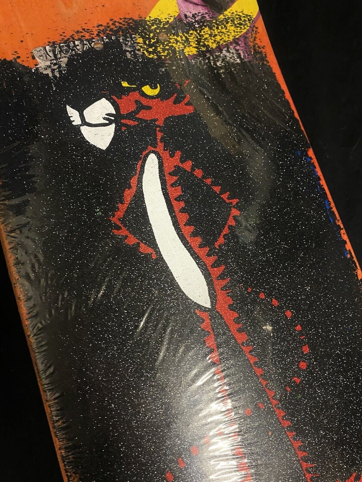 Signed John Dilo Reverse Griptape Panther Almost Autographed Skateboard Deck Collectibles