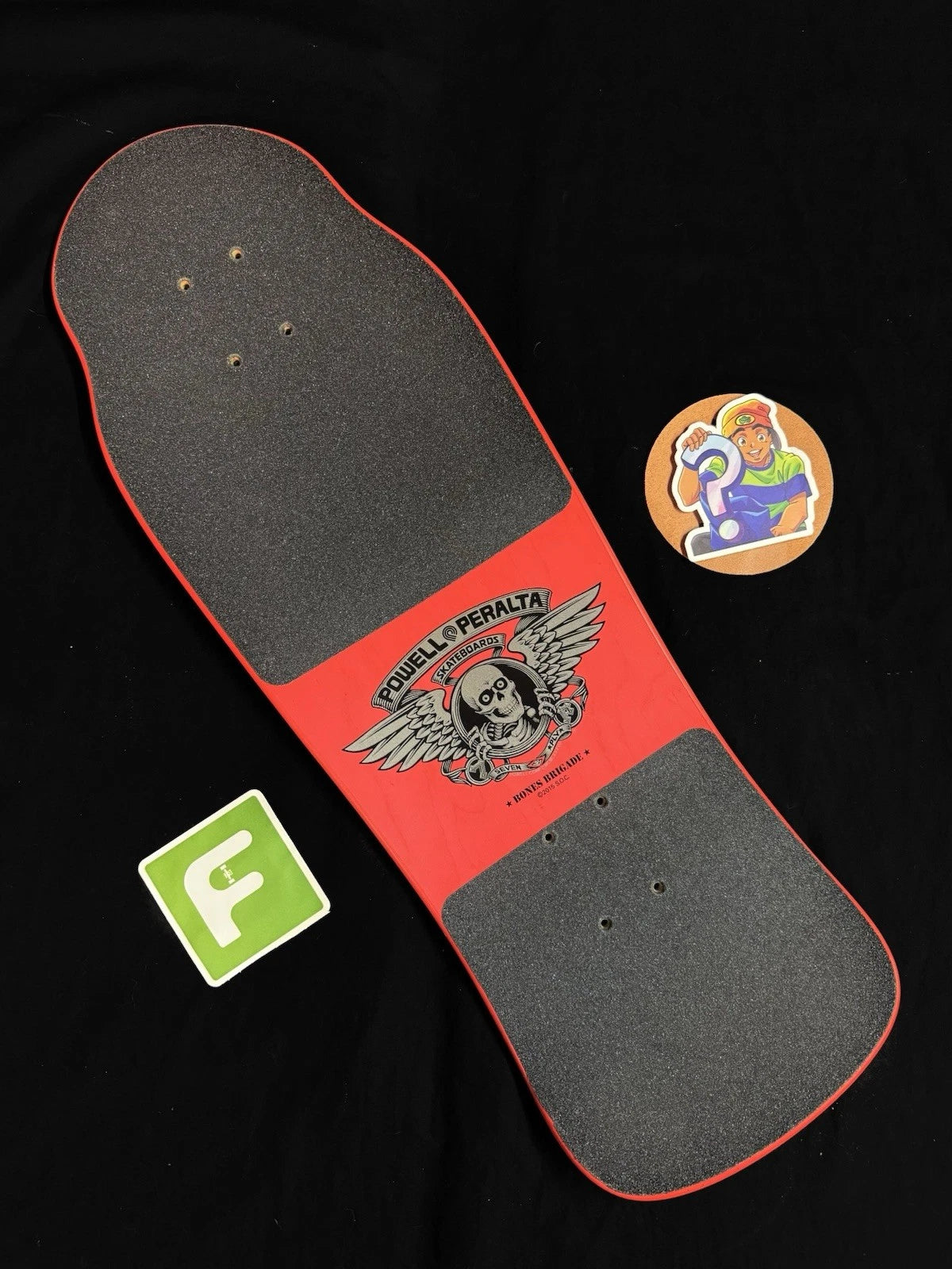 Tony Hawk Signed Bones Brigade Autographed Skateboard Deck Pink Series 6 Powell Peralta Blem