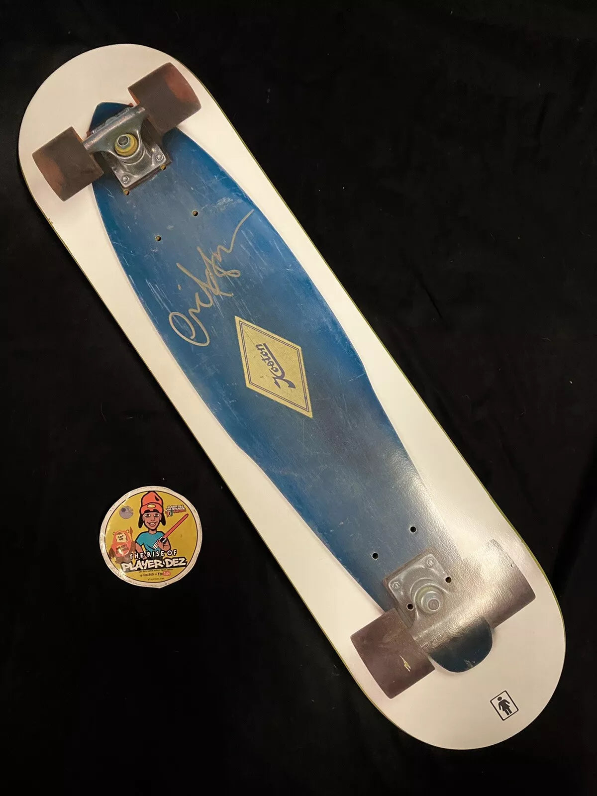 Eric Koston Signed Girl Penny Board Autographed Skateboard Deck