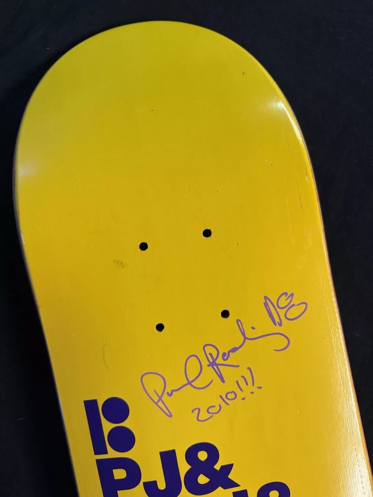 Paul Rodriguez Signed Lakers NWA Plan B Autographed Skateboard Deck