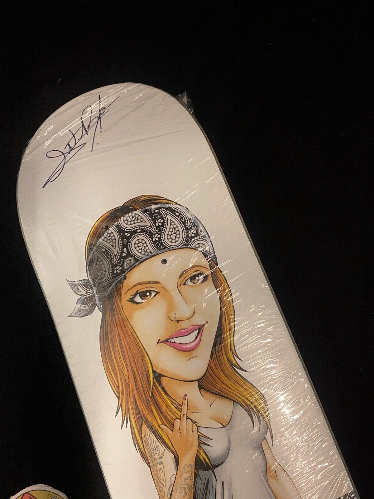 Signed Leticia Bufoni PLAN B First Edition MVP Autographed Skateboard Deck