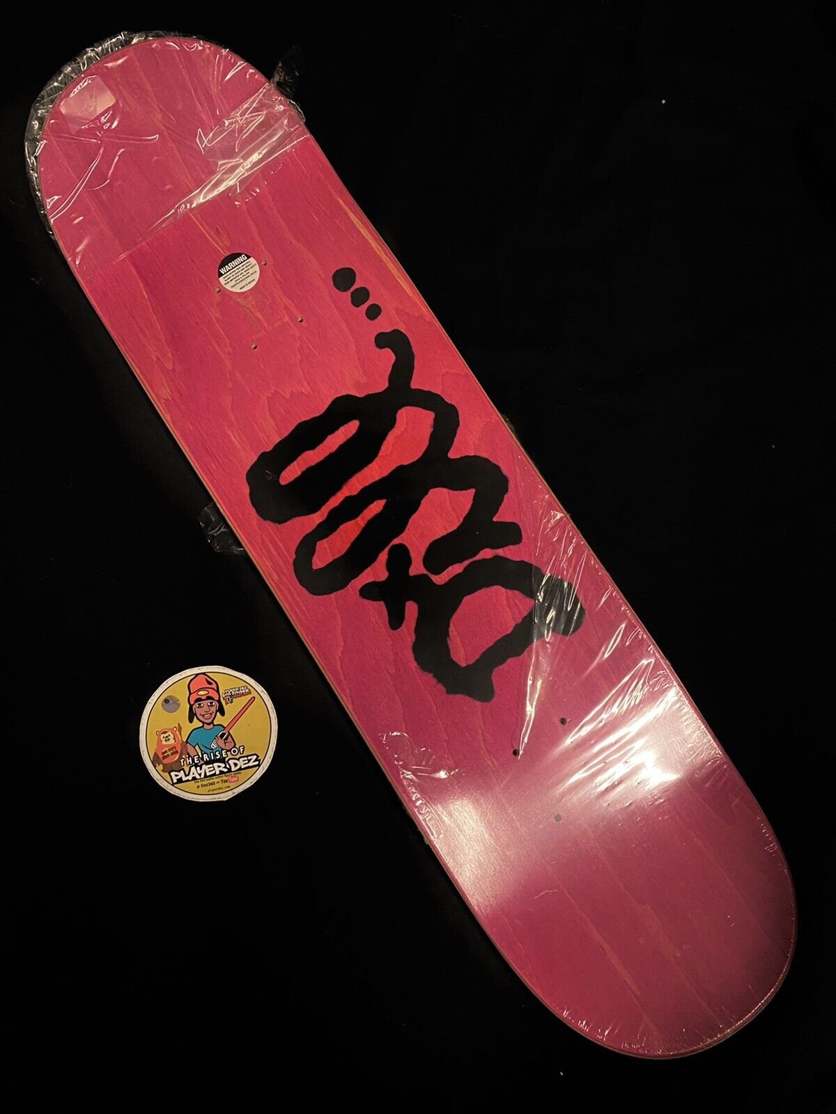 Signed Jason Dill F****** Awesome Chrome Silver Photo FA Autographed Skateboard Deck