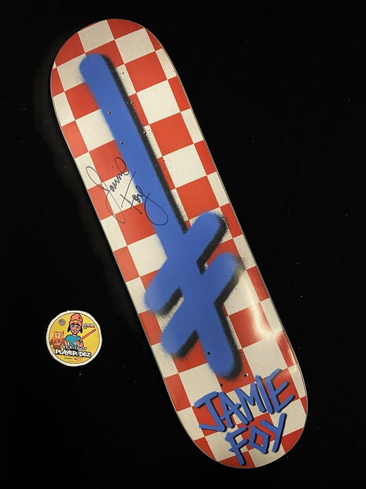 Signed Jamie Foy Big Boy Autographed Skateboard Deck Deathwish Credo