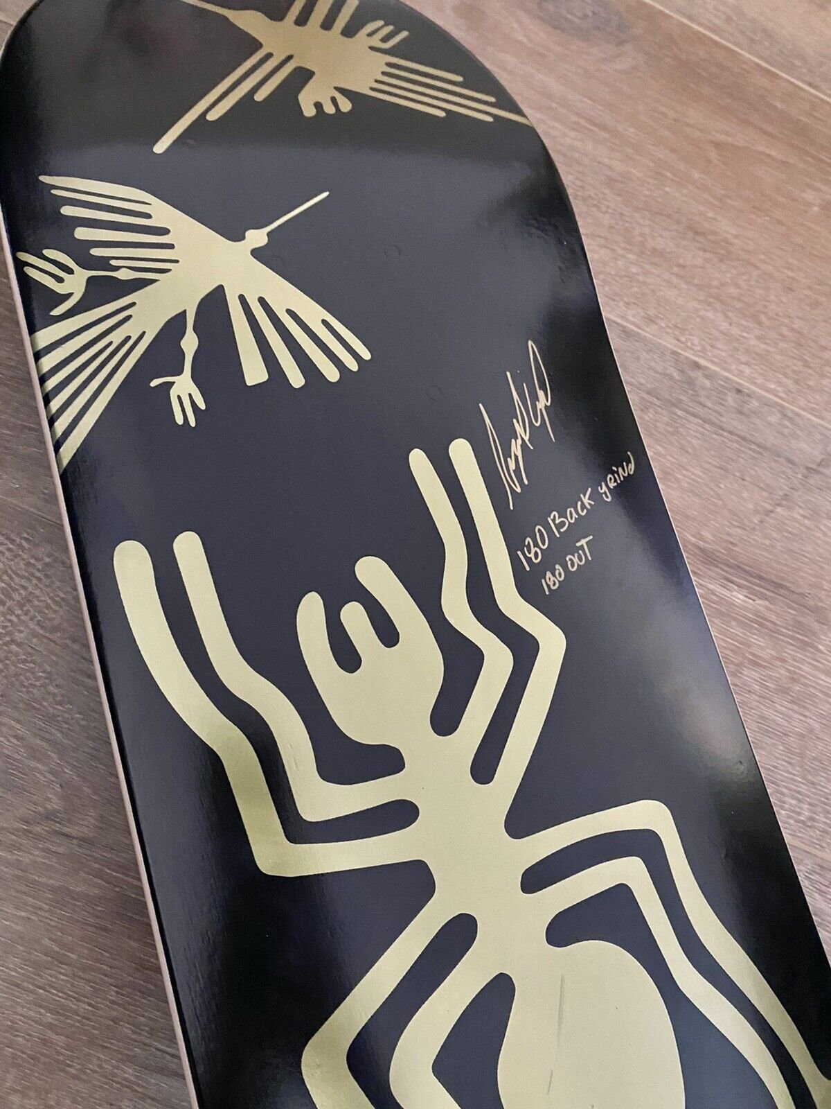 Signed Angelo Caro Jart Autographed Skateboard Deck Berrics