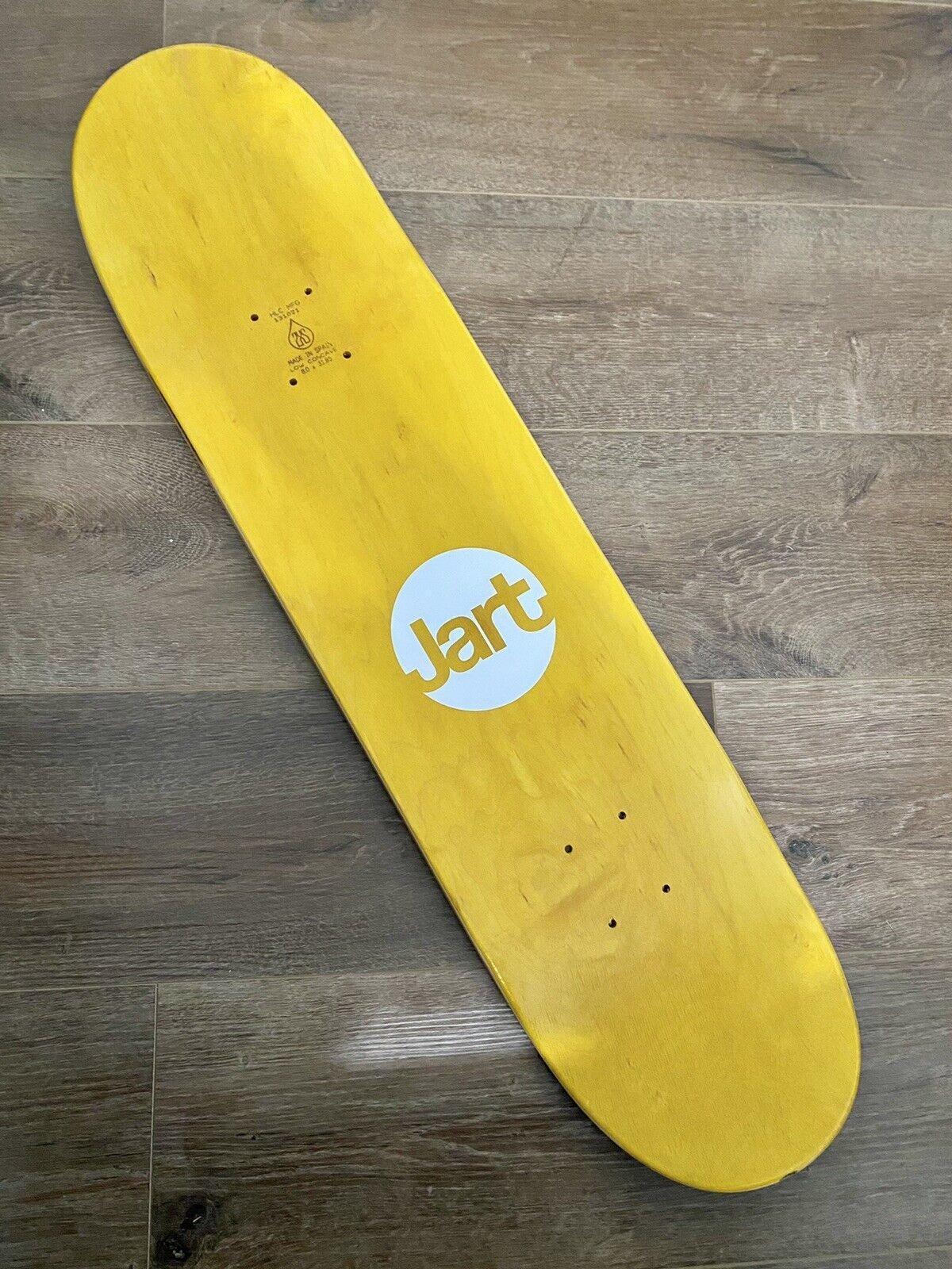 Signed Angelo Caro Jart Autographed Skateboard Deck Berrics