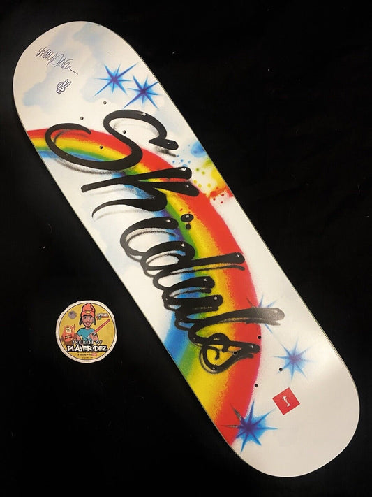 Signed Kenny Anderson Rainbow Chocolate Autographed Skateboard Deck