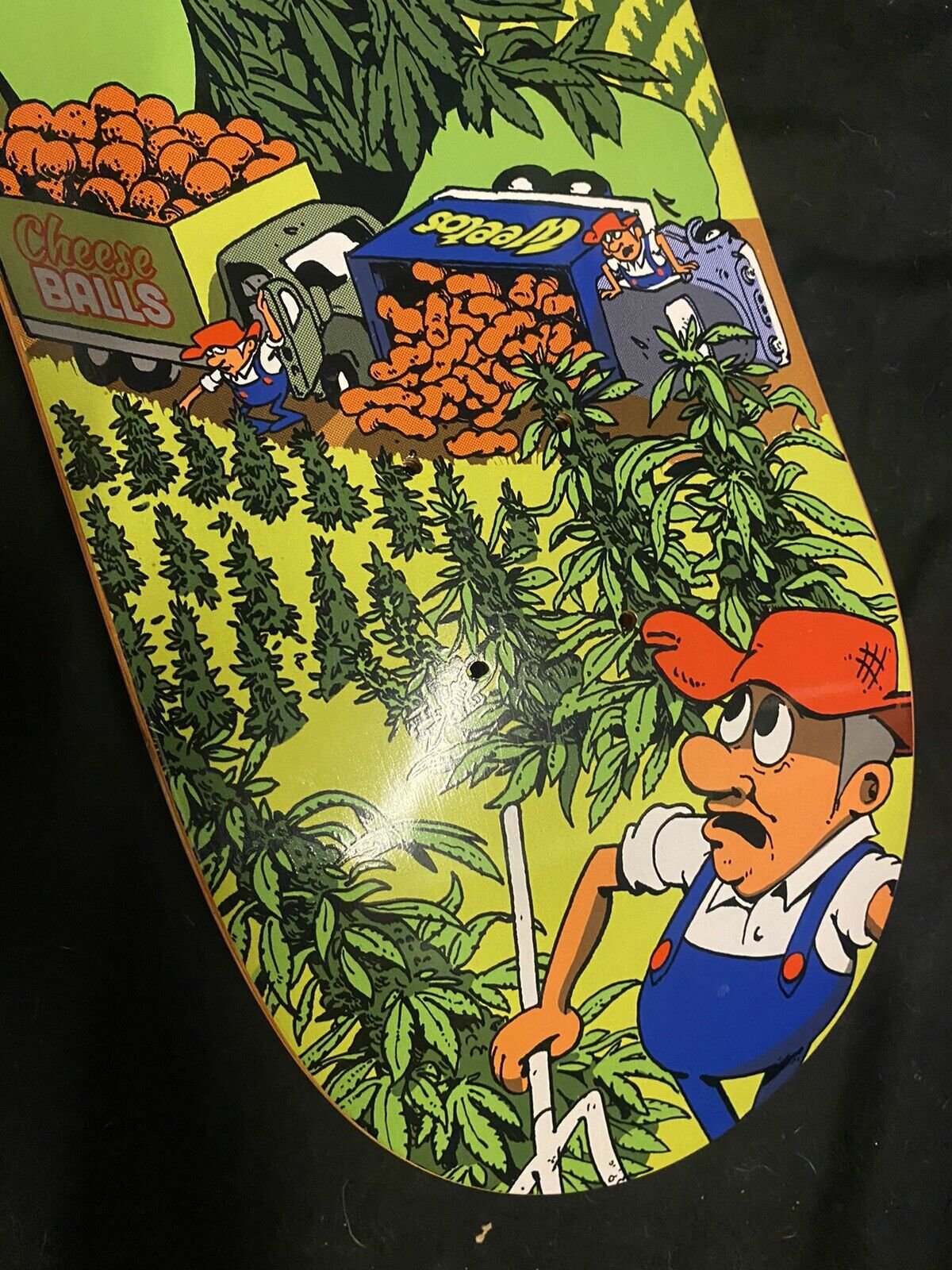 Signed Jamie Foy Jolly Green Giant Deathwish Autographed Skateboard Deck Big Boy