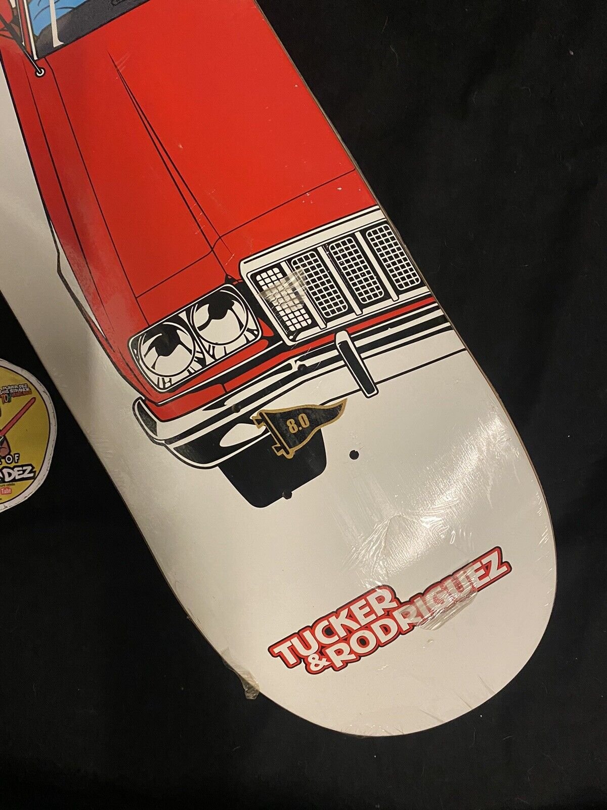 Signed Nick Tucker Prod Primitive Autographed Skateboard Deck Starsky And Hutch