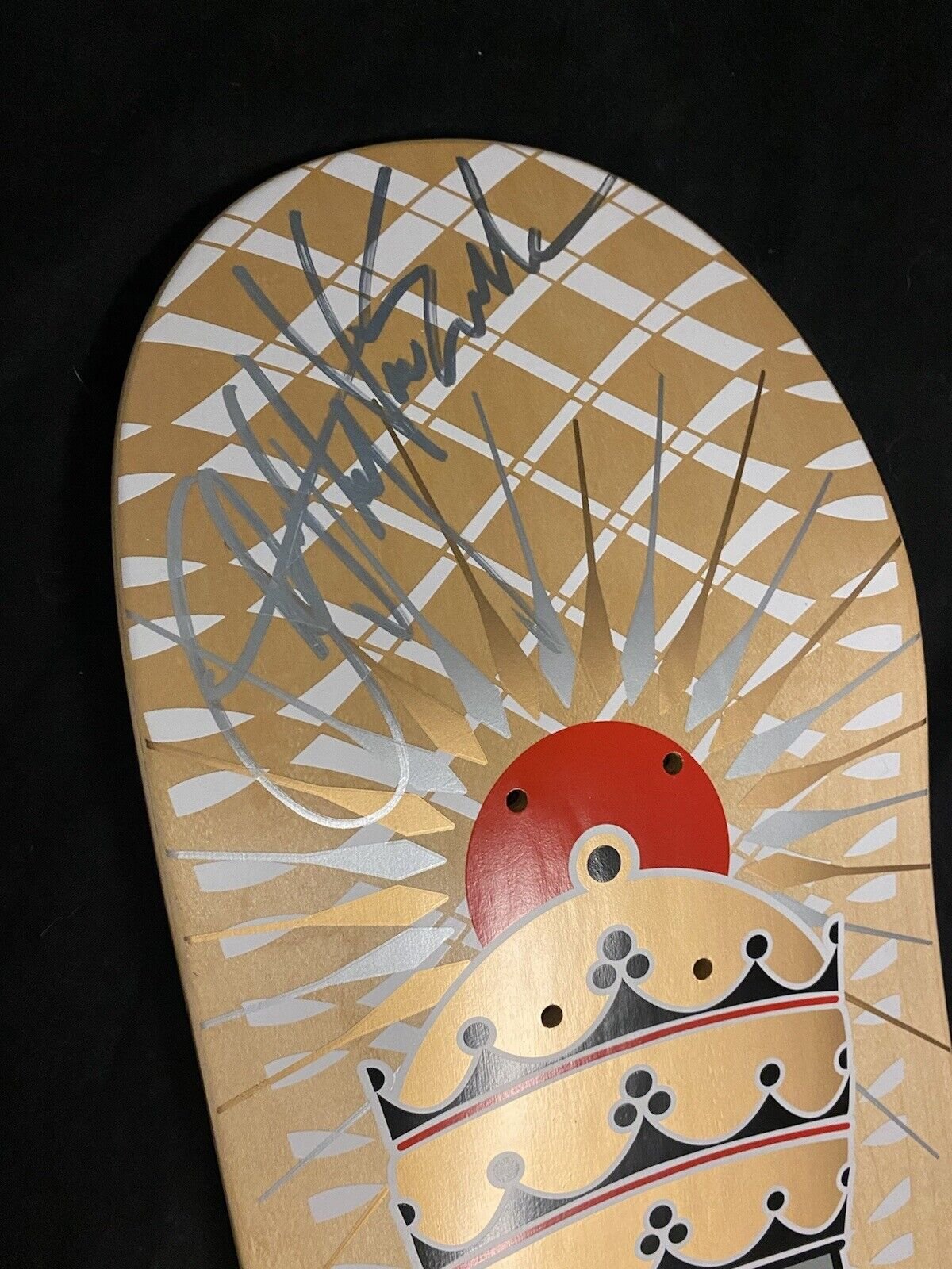 Signed Anthony Van Engelen AVE Crown Alien Workshop Autographed Skateboard Deck 2007