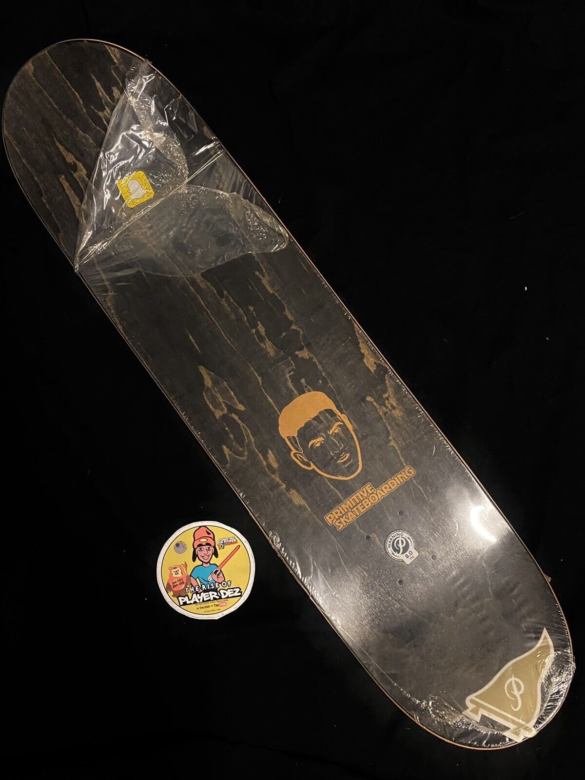 Signed Nick Tucker Prod Primitive Autographed Skateboard Deck Starsky And Hutch