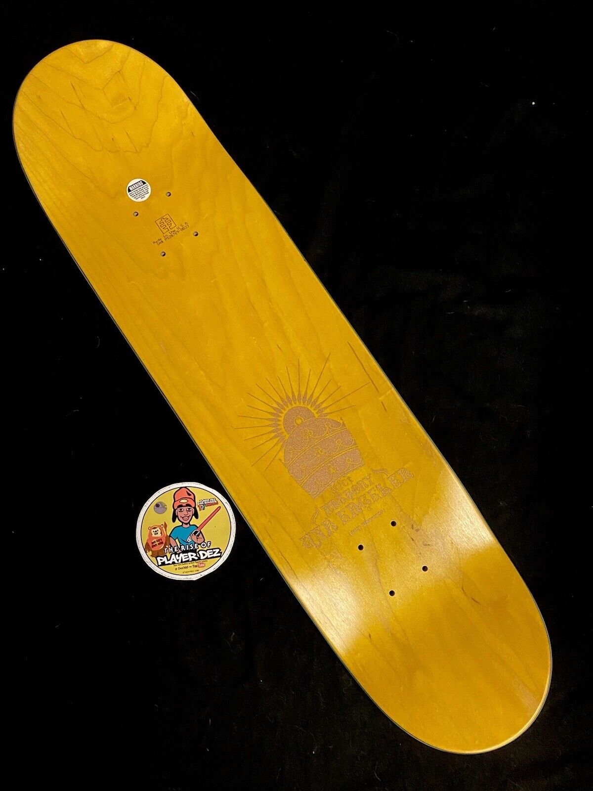 Signed Anthony Van Engelen AVE Crown Alien Workshop Autographed Skateboard Deck 2007