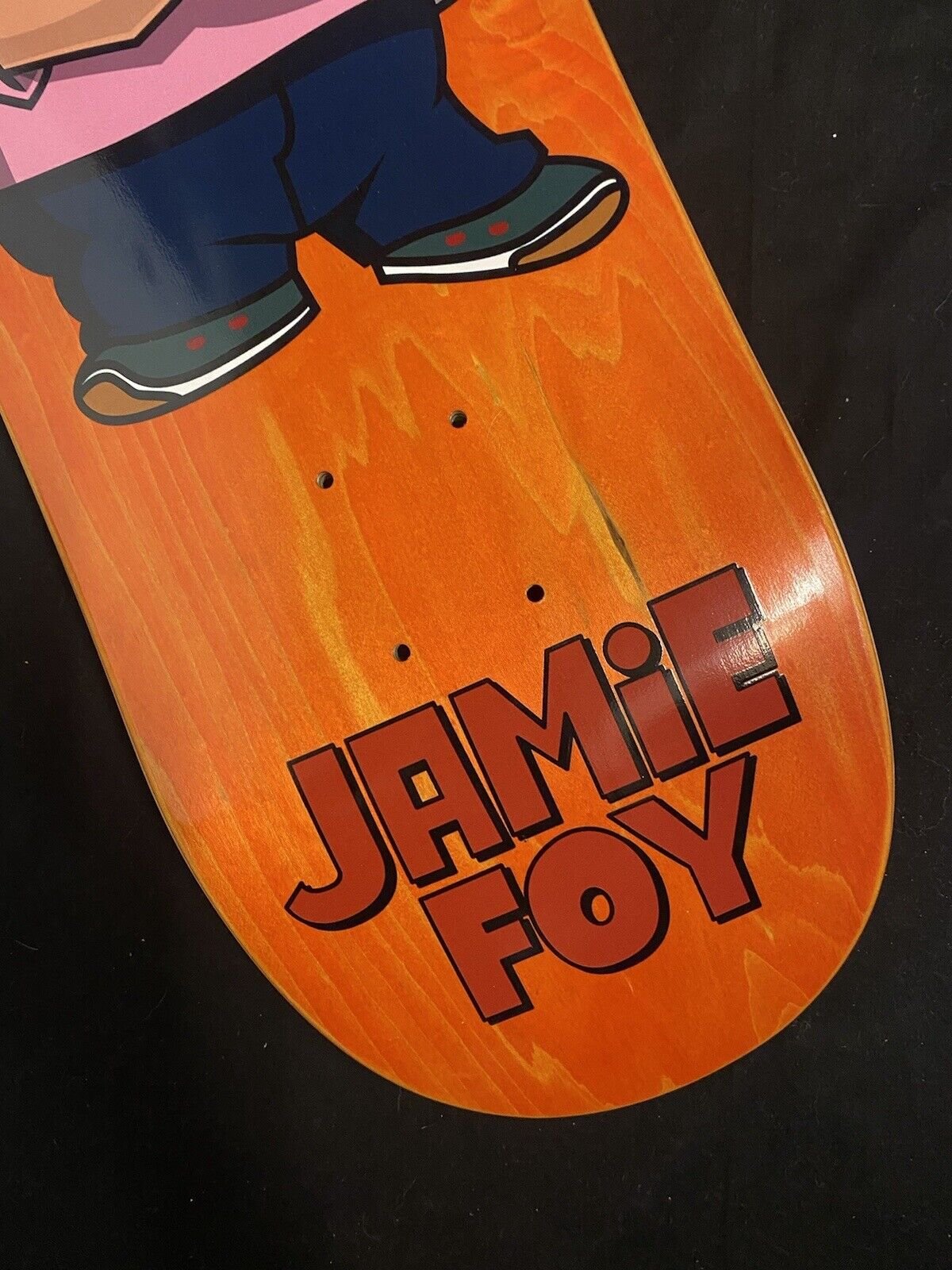 Signed Jamie Foy Big Boy Autographed Skateboard Deck Life With Louie Anderson Deathwish