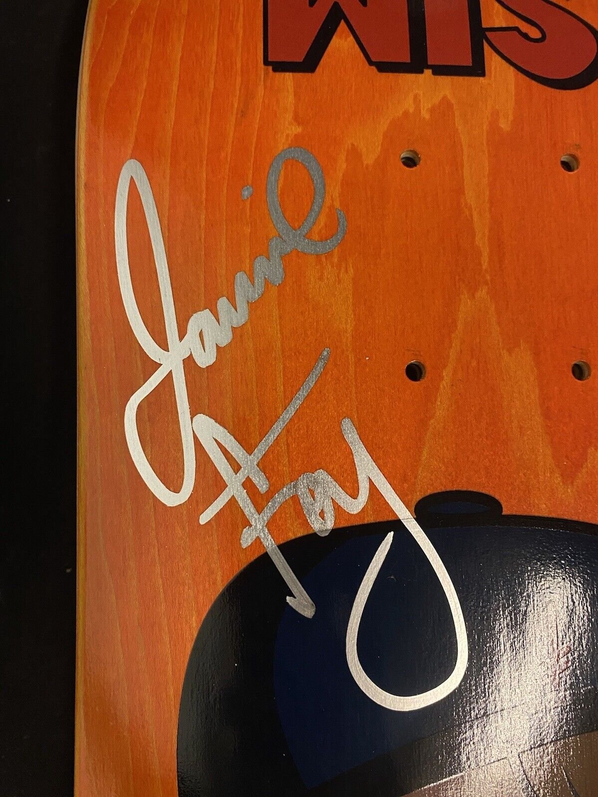 Signed Jamie Foy Big Boy Autographed Skateboard Deck Life With Louie Anderson Deathwish