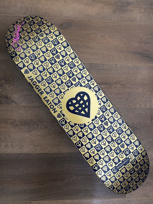 Signed Jagger Eaton The Heart Supply Autographed Skateboard Deck