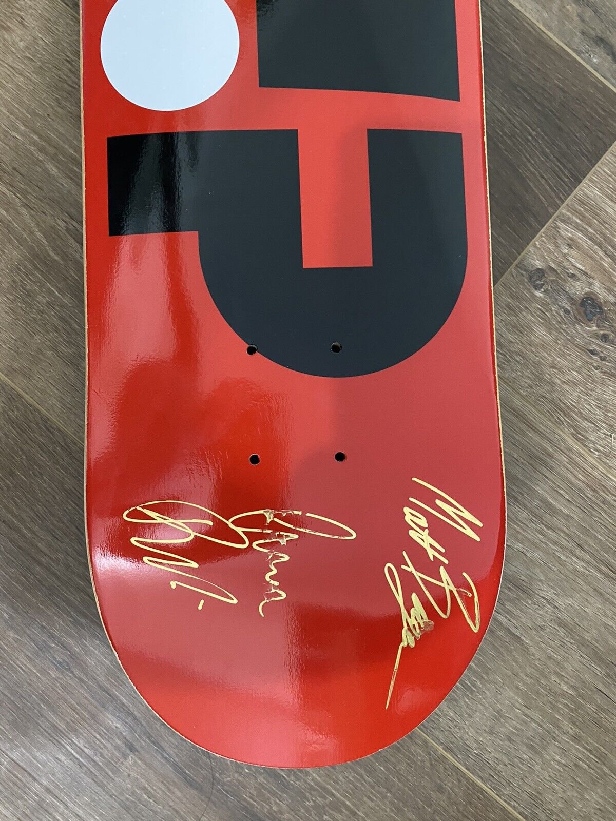 Signed Lucas Rabelo Flip Autographed Skateboard Deck Luan Oliveira Matt Berger Alec Majerus