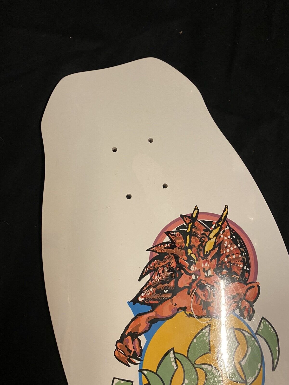 Signed Christian Hosoi Pops OG Hammerhead Autographed Skateboard Deck Shaped Limited Edition