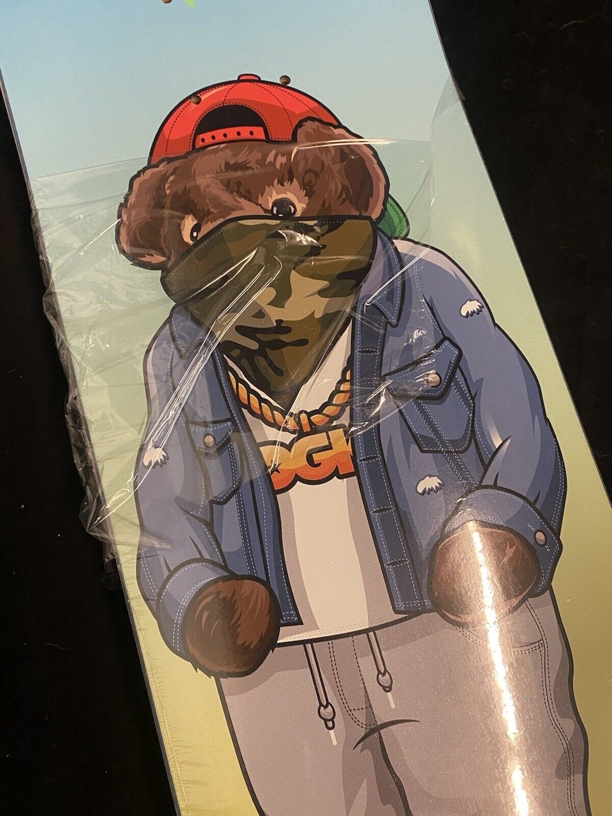 Signed Stevie Williams DGK Polo Bears Autographed Skateboard Deck Dirty Ghetto Kids