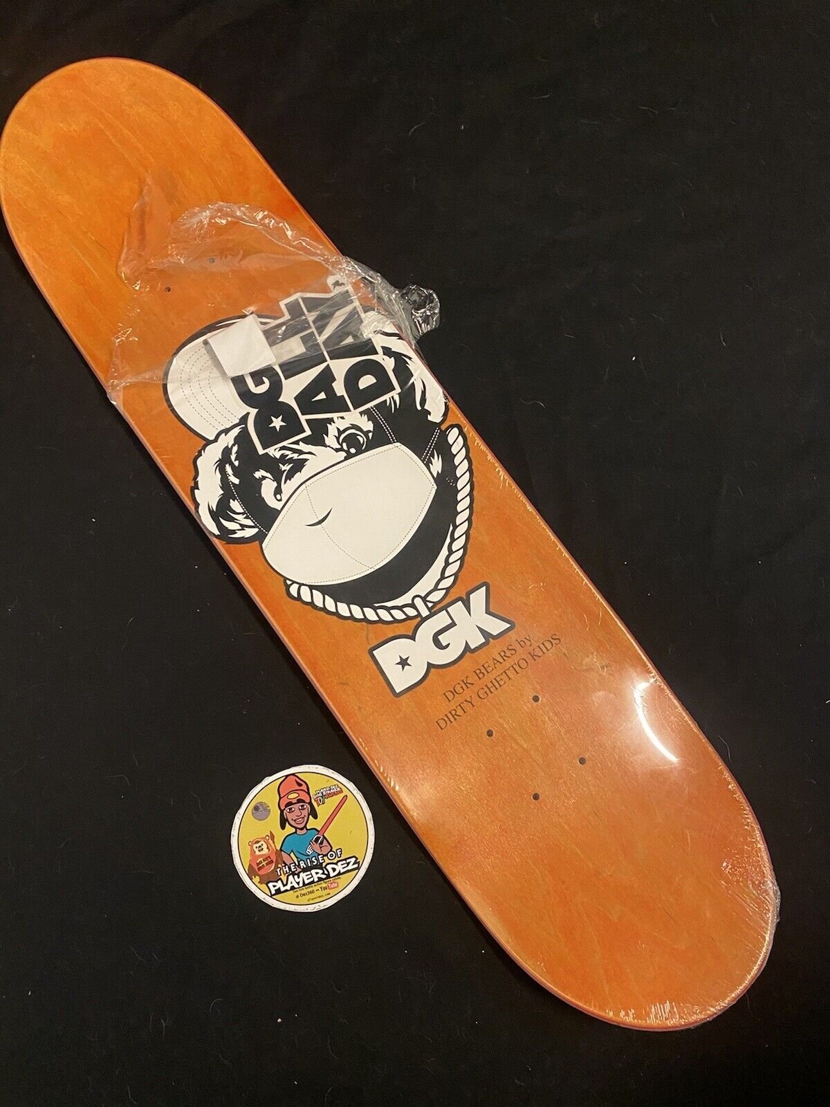 Signed Stevie Williams DGK Polo Bears Autographed Skateboard Deck Dirty Ghetto Kids