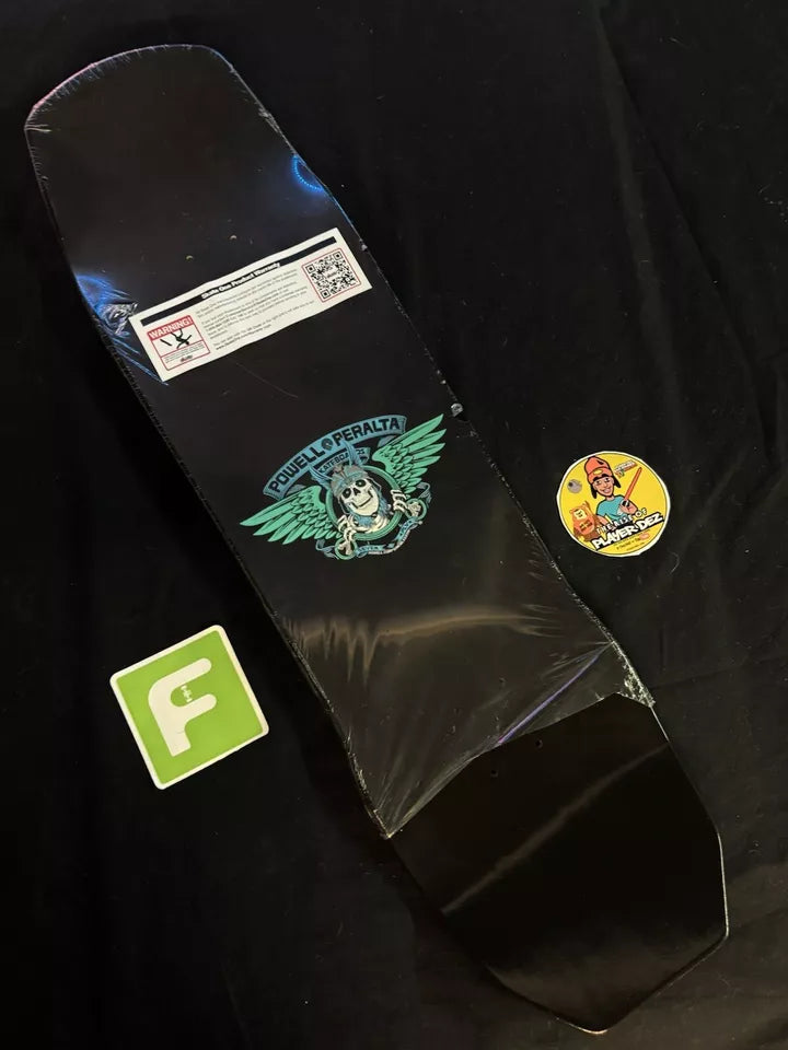 Andy Anderson Signed Green Heron Powell Peralta Autographed Skateboard Deck