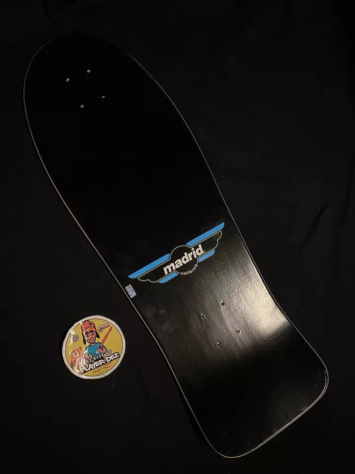 John Lucero Signed Madrid Jester Autographed Skateboard Deck Glow In Dark