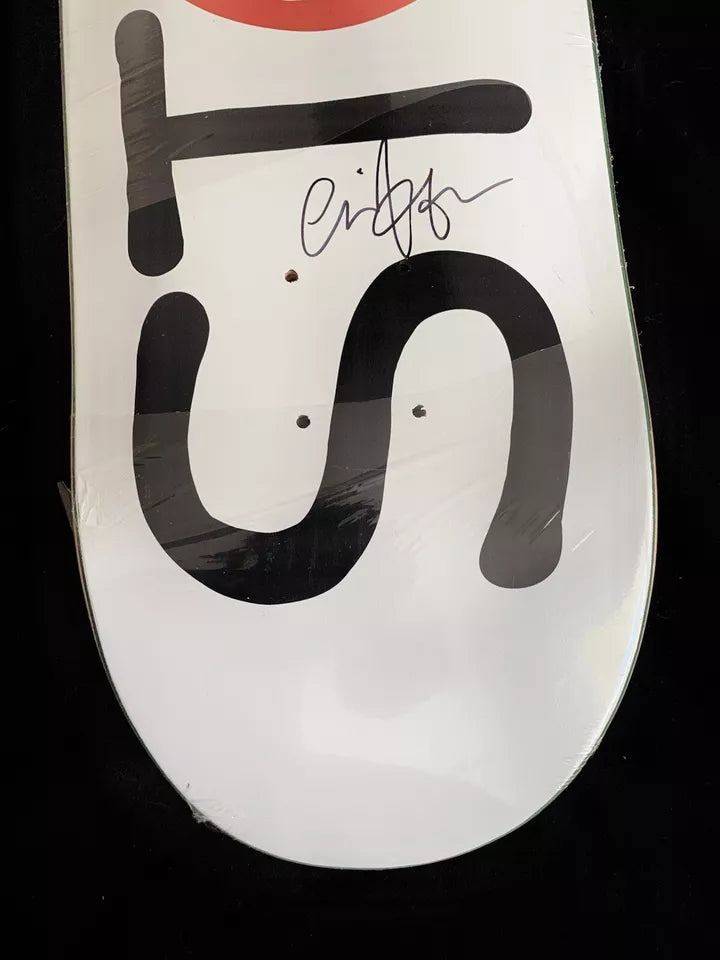 Eric Koston Signed Skate Mental STOVE Autographed Skateboard Deck