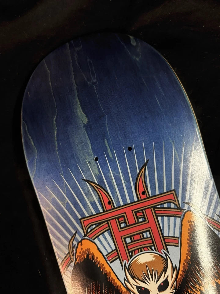 Tony Hawk Signed Hawkman Birdhouse Autographed Skateboard Deck